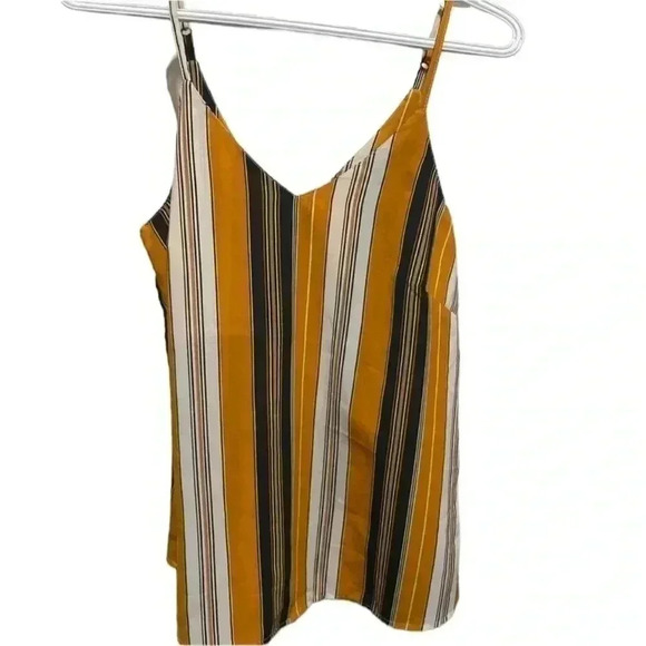 Striped Japana Cami tank top women’s size S summer blouse stripe juniors casual - Picture 3 of 3